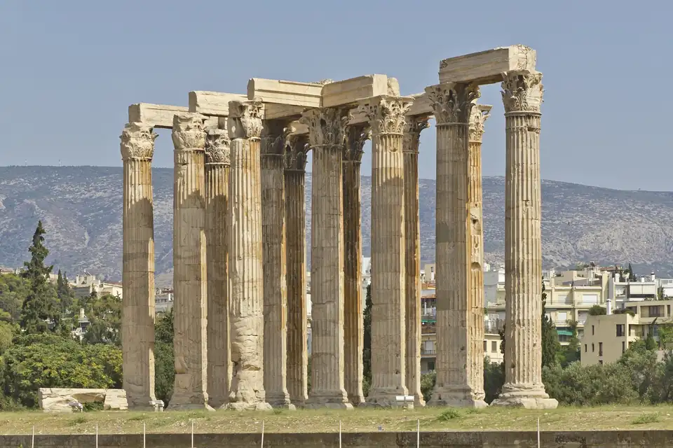 Tempel van Olympische Zeus.