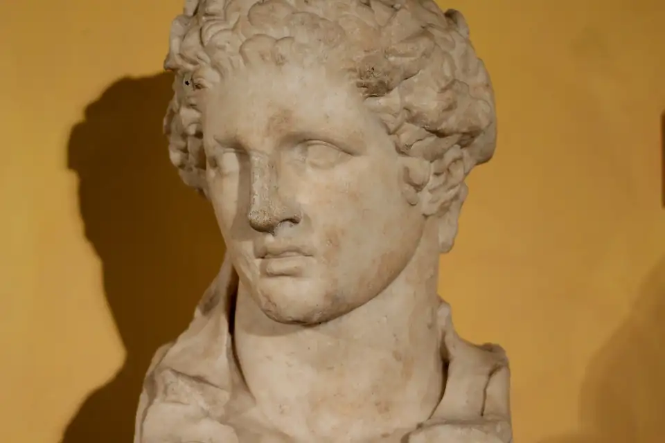 Buste van Alexander de Grote in de Musei Capitolini.