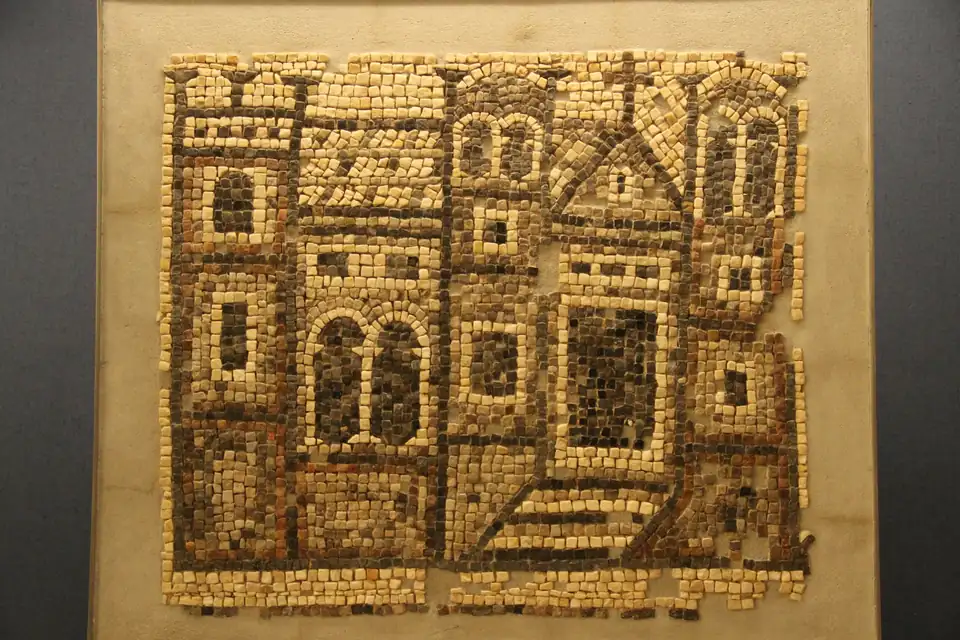 Byzantijns mozaïek.