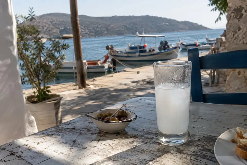 Beeld bij Ouzo.